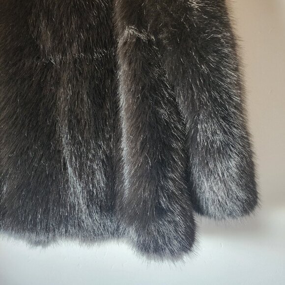 Mango Faux Fur Jacket "NEW" - Picture 6 of 16